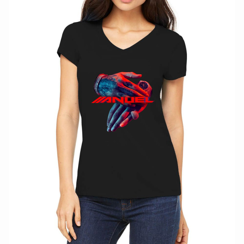 Anuel Aa Women's V-Neck T-Shirt by Art773Design | Artistshot