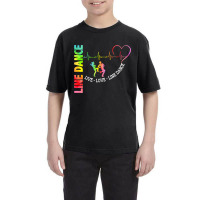 Line Dance  Live Love Line Dance Youth Tee | Artistshot