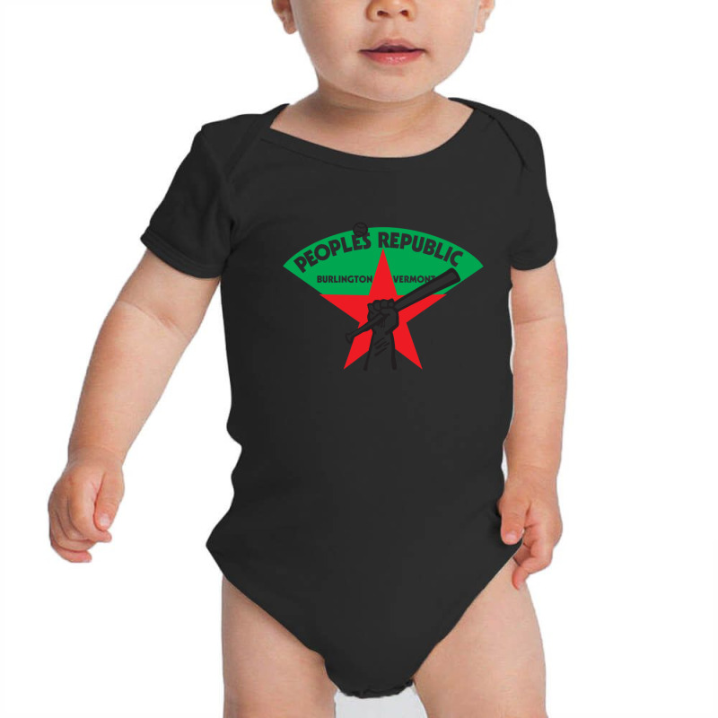 People's Republic Of Burlington Softball Team Baby Bodysuit | Artistshot