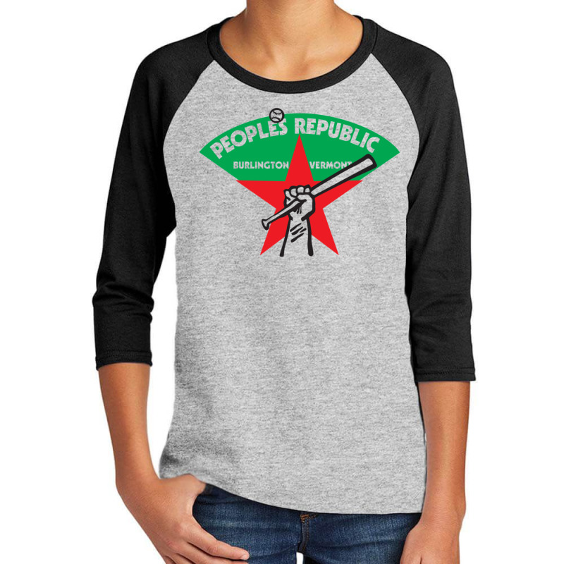 People's Republic Of Burlington Softball Team Youth 3/4 Sleeve | Artistshot