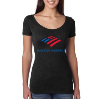 Bank Of America Women's Triblend Scoop T-shirt | Artistshot