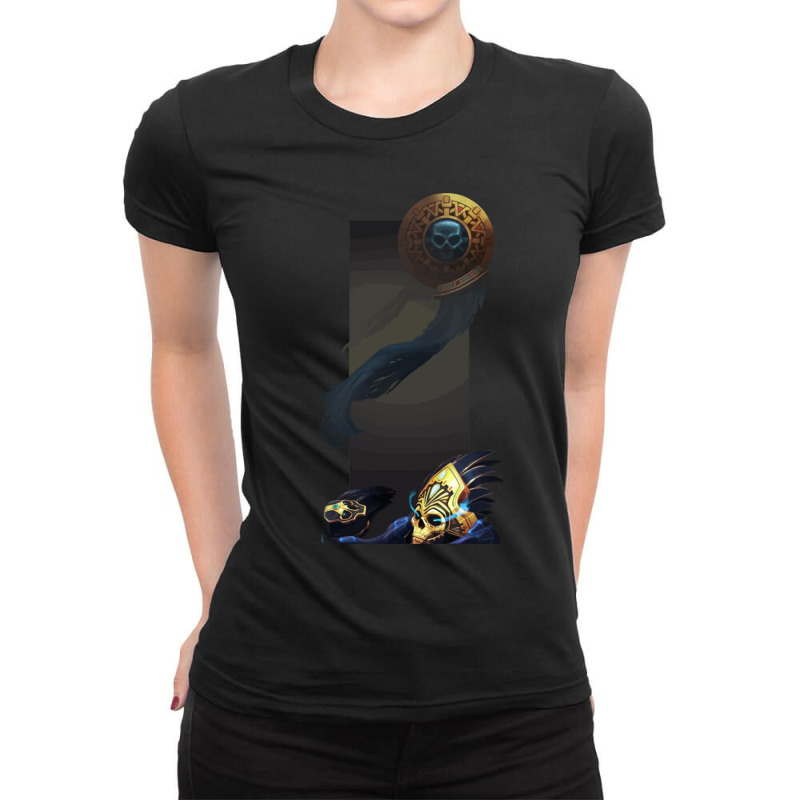 Apex Legends Banner Frames Revenant Ritualistic Ladies Fitted T-Shirt by JemmaLyna | Artistshot