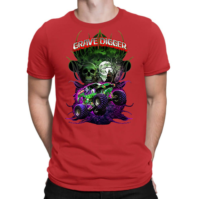 Grave Digger Monster Jam Monster Truck T-Shirt by nianaraegana | Artistshot