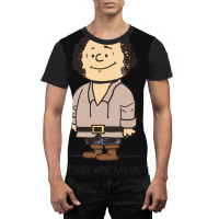 Anybody Want A Peanut Graphic T-shirt | Artistshot