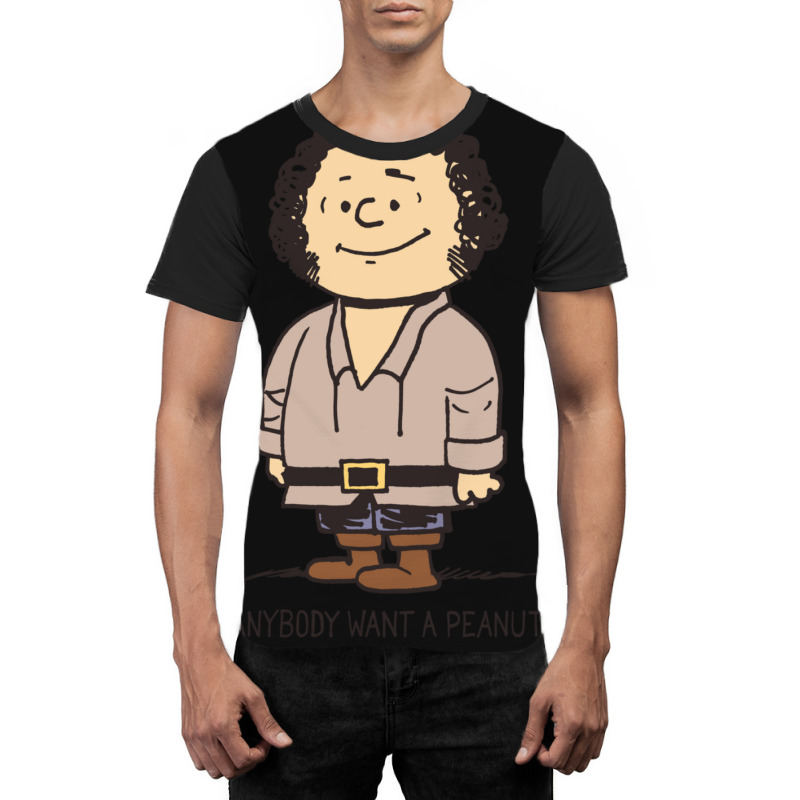 Anybody Want A Peanut Graphic T-shirt | Artistshot