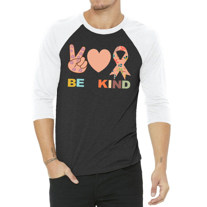 Be Kind 3/4 Sleeve Shirt | Artistshot