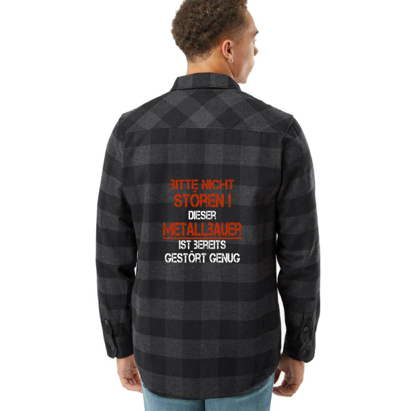 Metal Builder Funny Saying Flannel Shirt | Artistshot