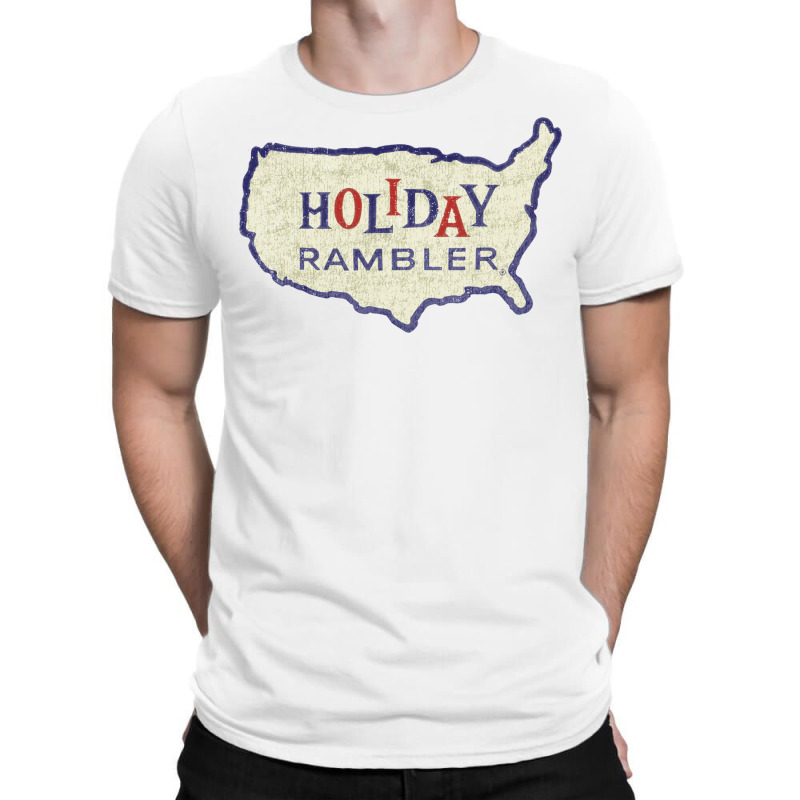 Holiday Rambler   Vintage Camper Series T-Shirt by nianaraegana | Artistshot