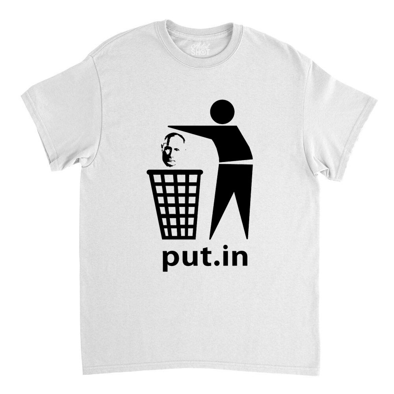 Put.in Trash Classic T-shirt by jadedward23 | Artistshot