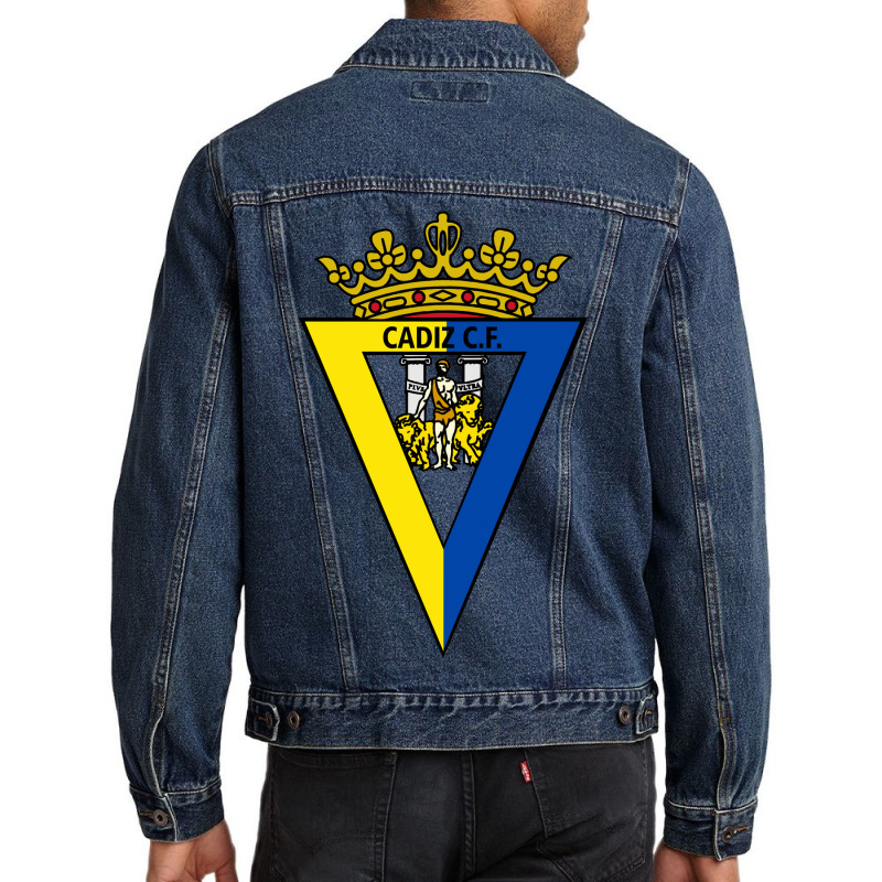 Suitable-cádiz-cf-worn Men Denim Jacket | Artistshot