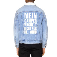 Bus Camper Van Wildcamp Camping T Shirt Unisex Sherpa-lined Denim Jacket | Artistshot