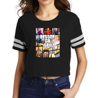 Grand Better Theft Call Auto Saul 4 Scorecard Crop Tee | Artistshot