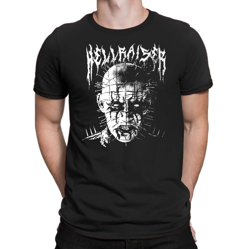 Black Metal Pinhead T-Shirt by jadedward23 | Artistshot