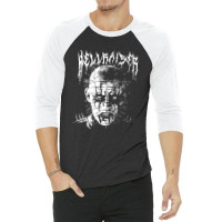 Black Metal Pinhead 3/4 Sleeve Shirt | Artistshot