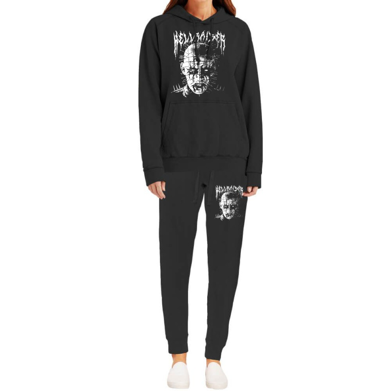 Black Metal Pinhead Hoodie & Jogger set by jadedward23 | Artistshot