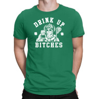 Women's St. Patrick's Day Drink Up Bitches T-shirt | Artistshot