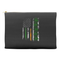 Irish American Ireland Flag Shamrock Accessory Pouches | Artistshot