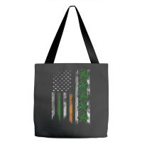 Irish American Ireland Flag Shamrock Tote Bags | Artistshot