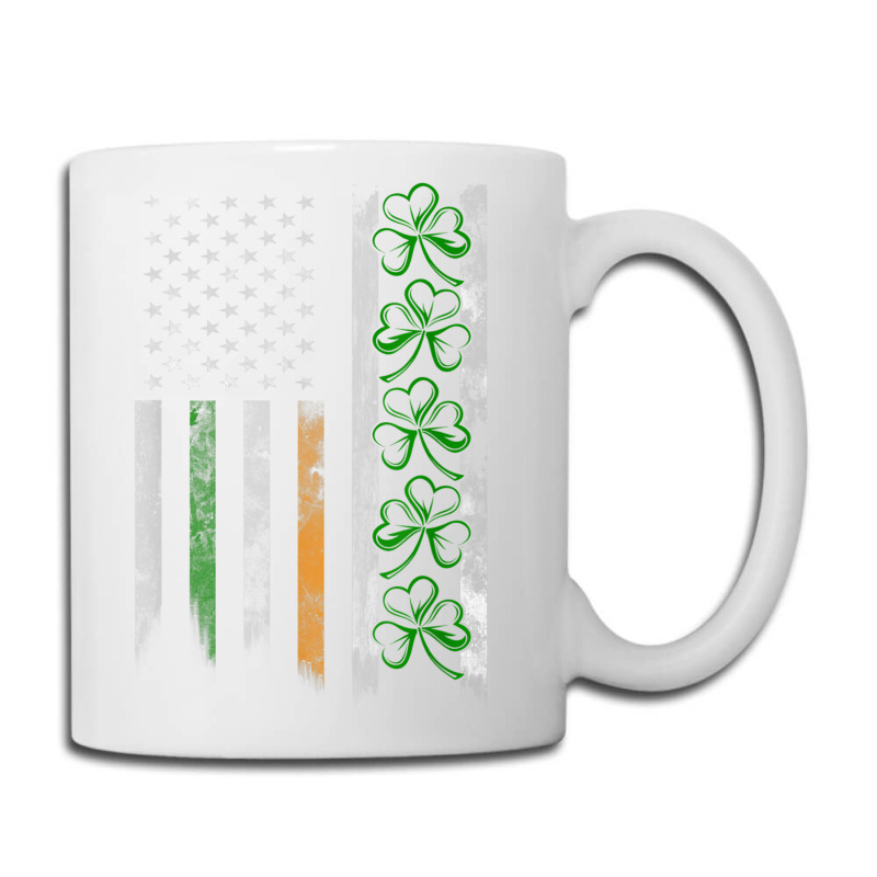 Irish American Ireland Flag Shamrock Coffee Mug | Artistshot