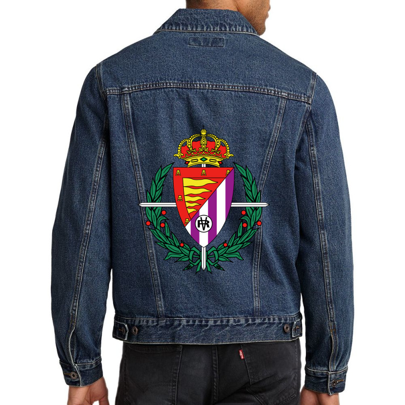 Suitable-real-valladolid-worn Men Denim Jacket | Artistshot