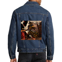 Blaidd Strive Burn Friend Men Denim Jacket | Artistshot