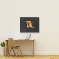 Cowboy Playmaker  Ai 1 Landscape Canvas Print | Artistshot