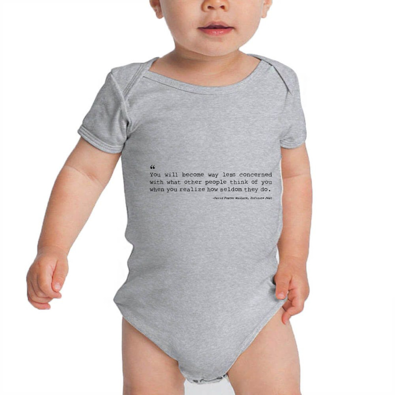 Infinite Jest   David Foster Wallace Baby Bodysuit by Eme90 | Artistshot