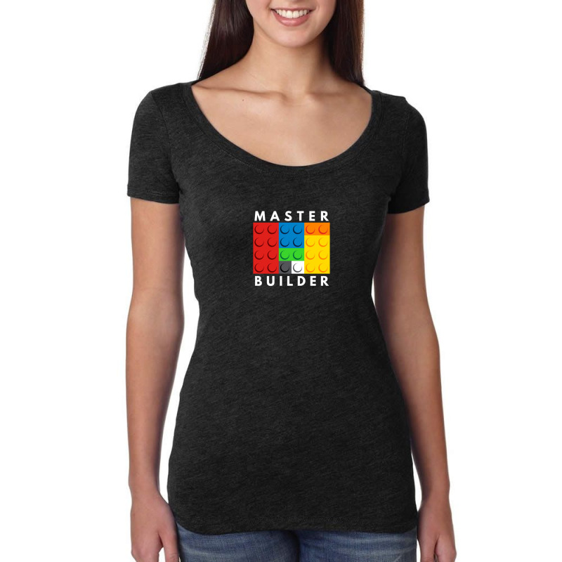 Master Builder 1 Women's Triblend Scoop T-shirt by MeganCangelosi | Artistshot