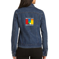 Master Builder 1 Ladies Denim Jacket | Artistshot