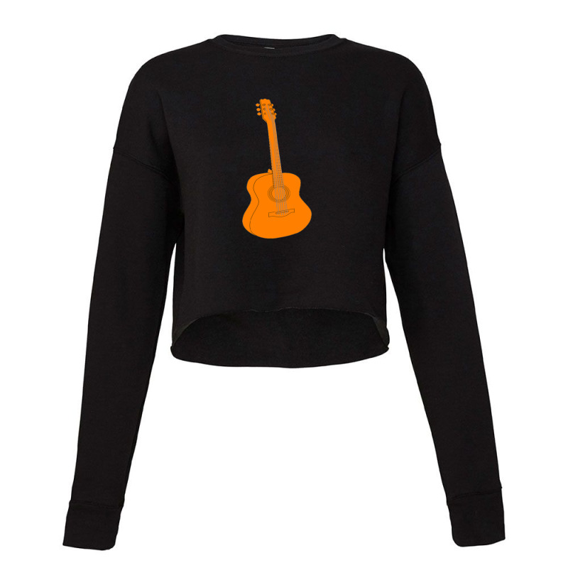 Musical Instrument  Guitar Cropped Sweater by JeffAVanduyn | Artistshot