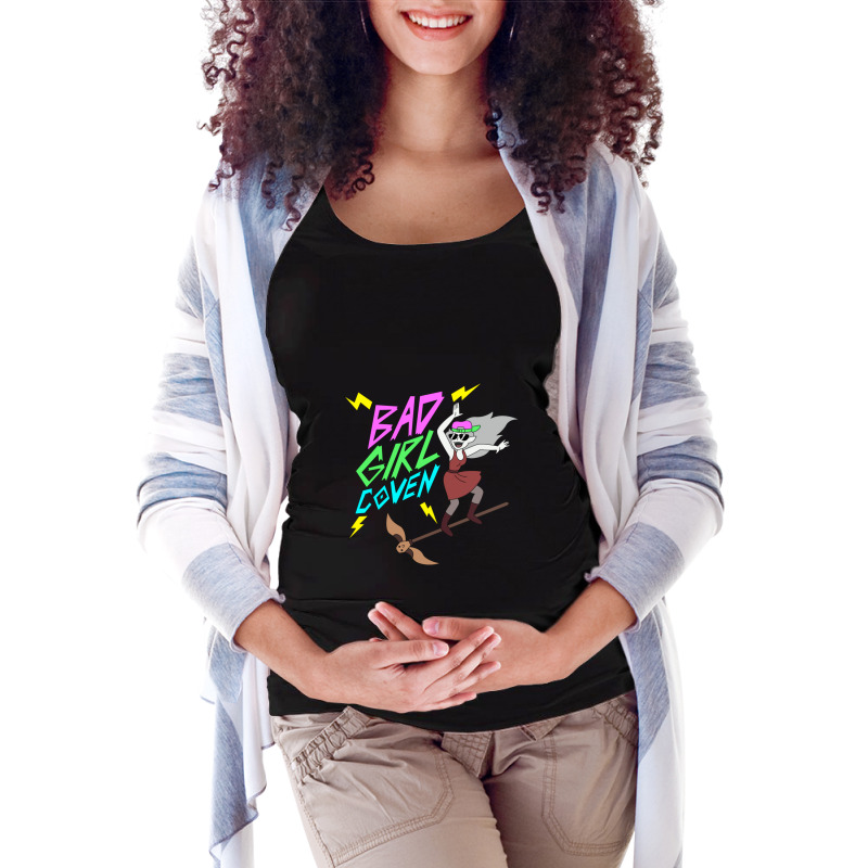 Bad Girl Coven Maternity Scoop Neck T-shirt by CurtisDaleCochran | Artistshot