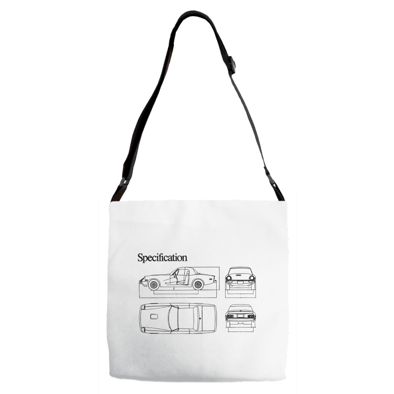 Jensen Healey   Technical Specs Adjustable Strap Totes | Artistshot