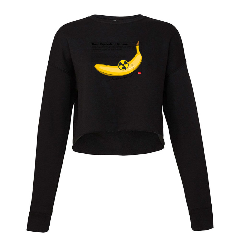 Banana Equivalent Dose Cropped Sweater by CurtisDaleCochran | Artistshot