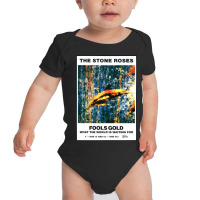 Folls Gold Stone Roses Baby Bodysuit | Artistshot