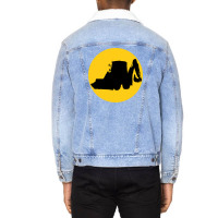 Jcb Unisex Sherpa-lined Denim Jacket | Artistshot