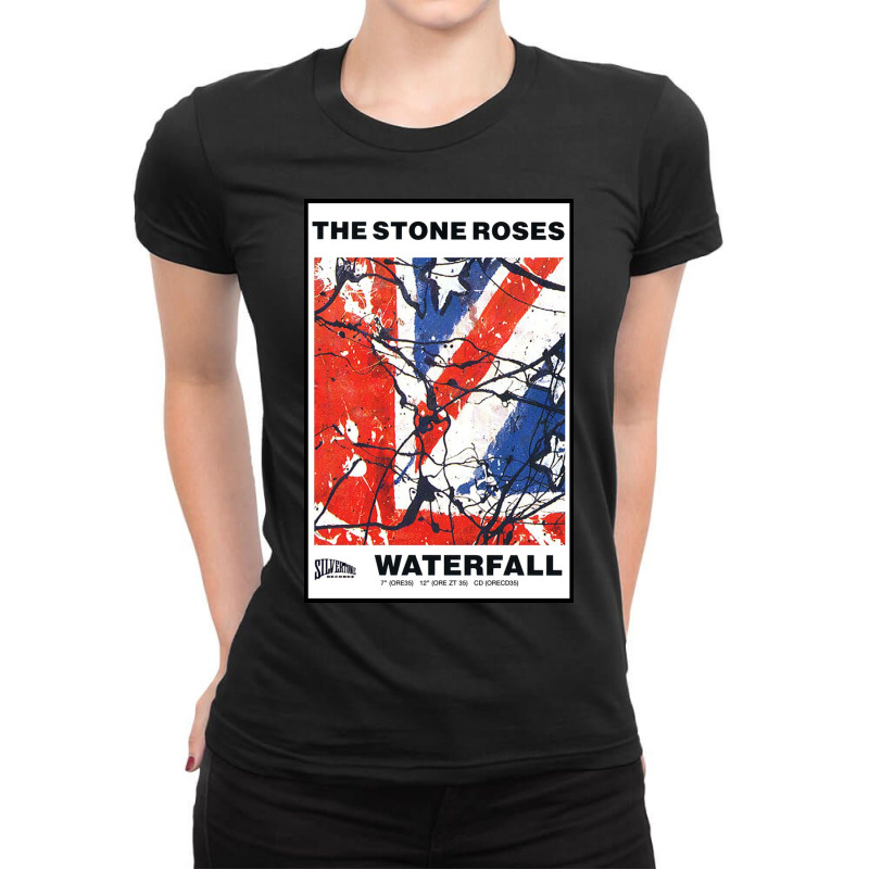 The Stone Roses 'waterfall' Ladies Fitted T-Shirt by chadjtay | Artistshot