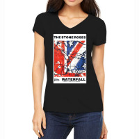 The Stone Roses 'waterfall' Women's V-neck T-shirt | Artistshot