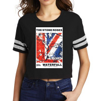 The Stone Roses 'waterfall' Scorecard Crop Tee | Artistshot