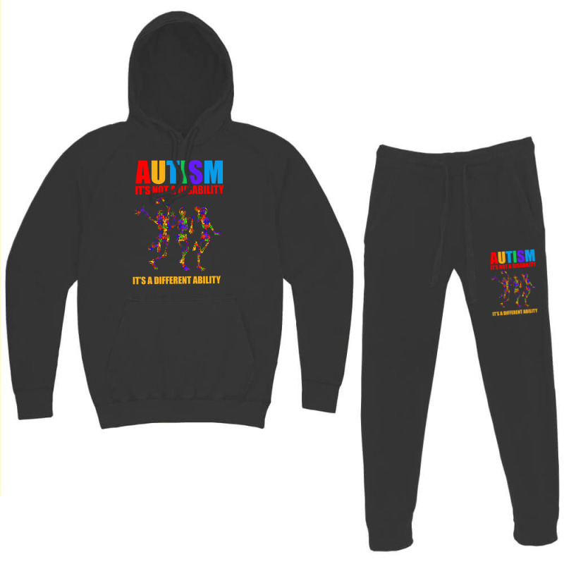 Autism It's Not A Disability It's A Different Ability Hoodie & Jogger set by autlu2024 | Artistshot