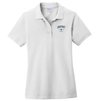 Chestnut Illinois Il Vintage Athletic Navy Sports Design Ladies Polo Shirt | Artistshot