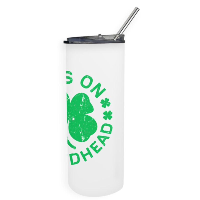 Dibs On The Redhead  St Patricks Day Skinny Tumbler | Artistshot