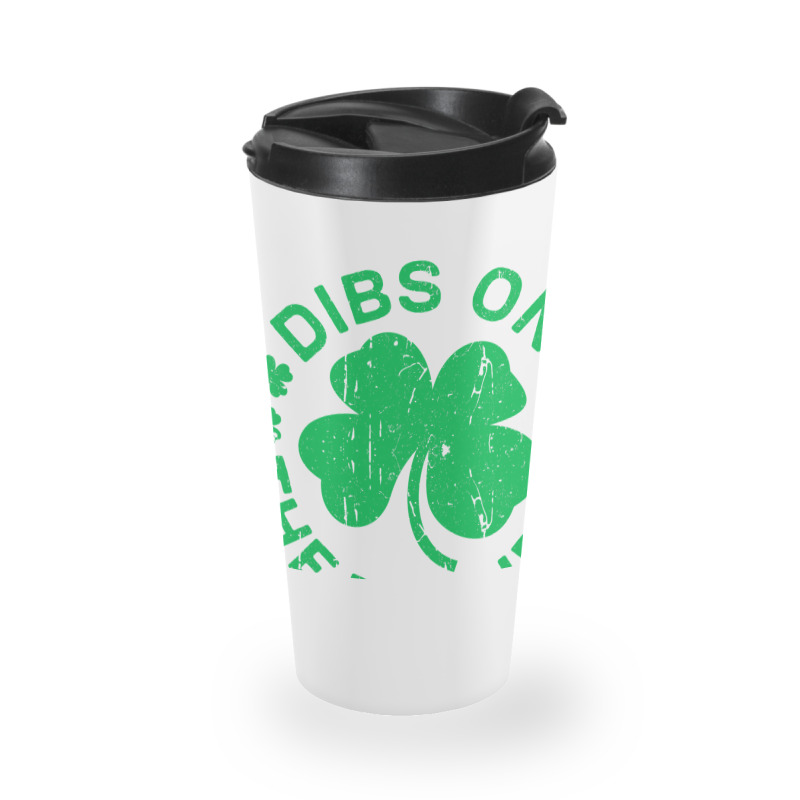 Dibs On The Redhead  St Patricks Day Travel Mug | Artistshot