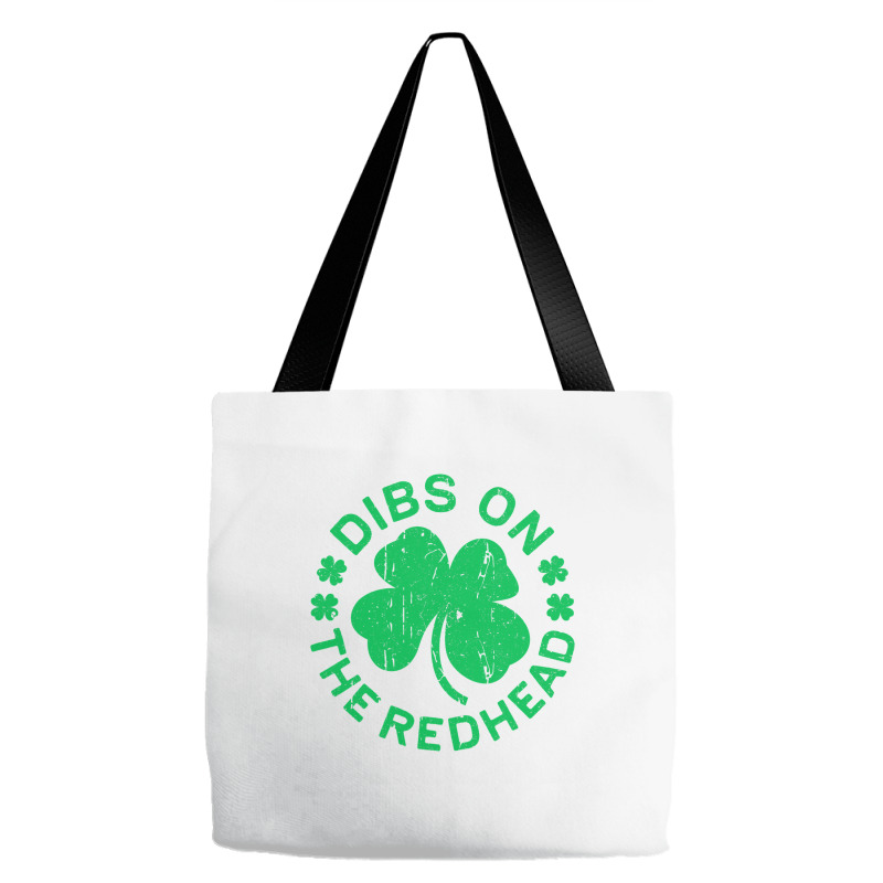 Dibs On The Redhead  St Patricks Day Tote Bags | Artistshot