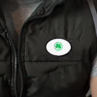 Dibs On The Redhead  St Patricks Day Oval Patch | Artistshot