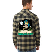 Space Cat Flannel Shirt | Artistshot