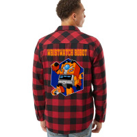 Wristwatch Robot Flannel Shirt | Artistshot