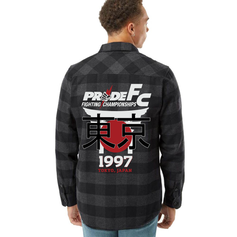 Pride Fc Vintage 1997 Tokyo Japan Flannel Shirt | Artistshot