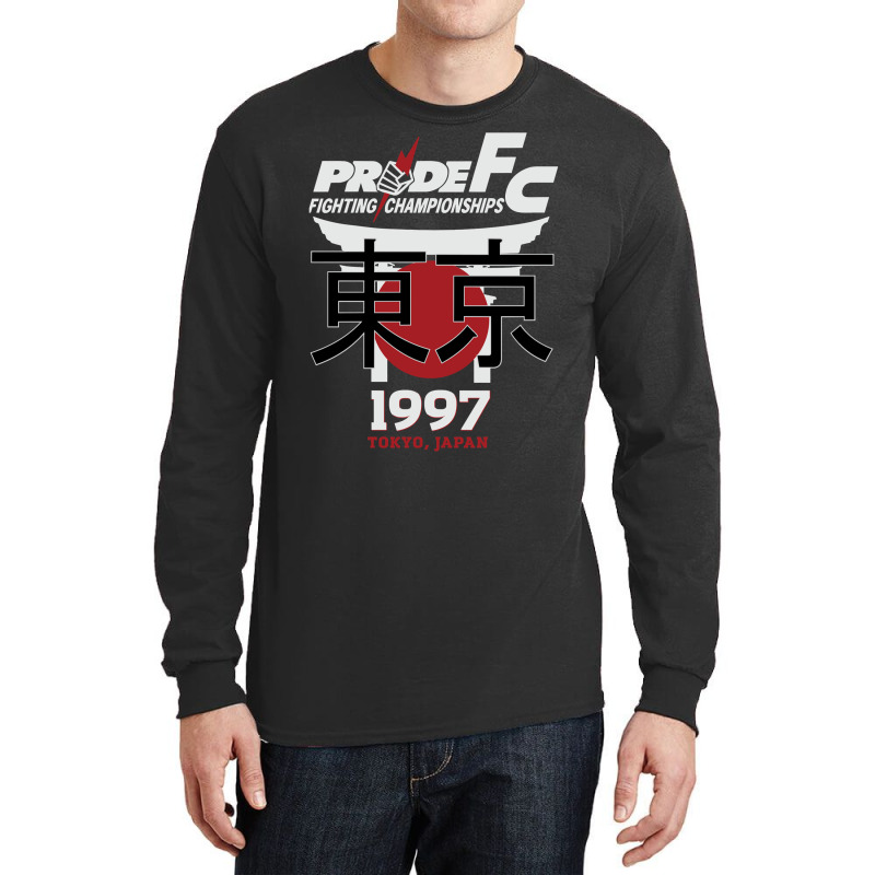 Pride Fc Vintage 1997 Tokyo Japan Long Sleeve Shirts | Artistshot