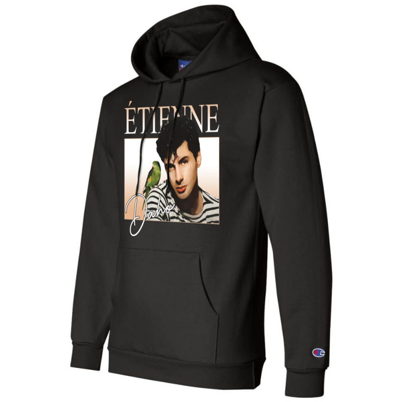 Etienne Daho Vintage Throwback Champion Hoodie | Artistshot