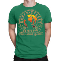 Baker Street Bar And Grill Raffertys T-shirt | Artistshot